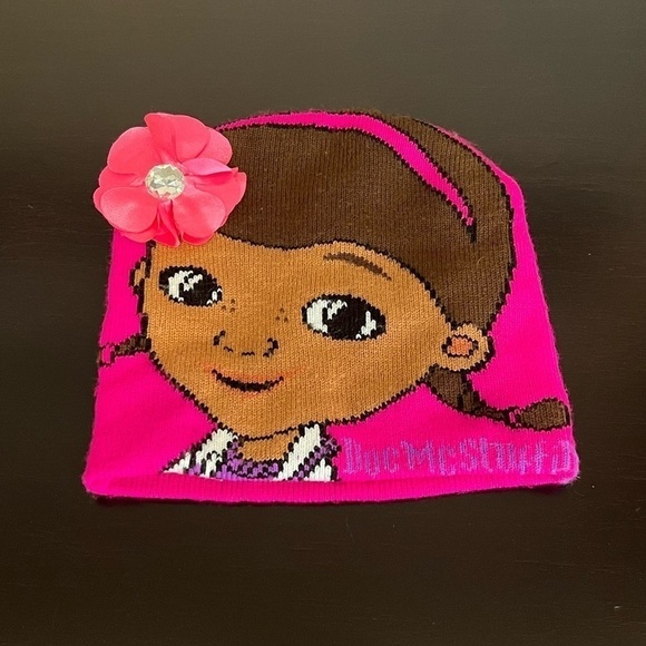 Disney Doc McStuffins children’s knit beannie, Toddler size - Picture 1 of 10